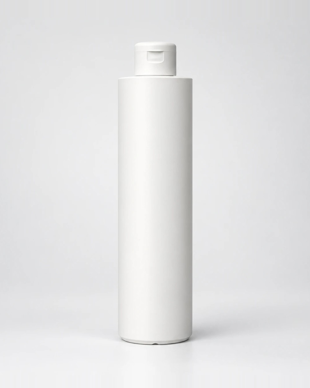 Envase recto, Blanco, Tapa flip blanca