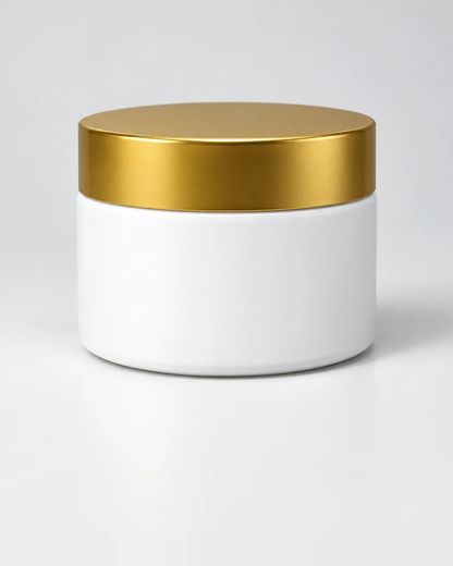 Pote, Branco, Tampa dourada